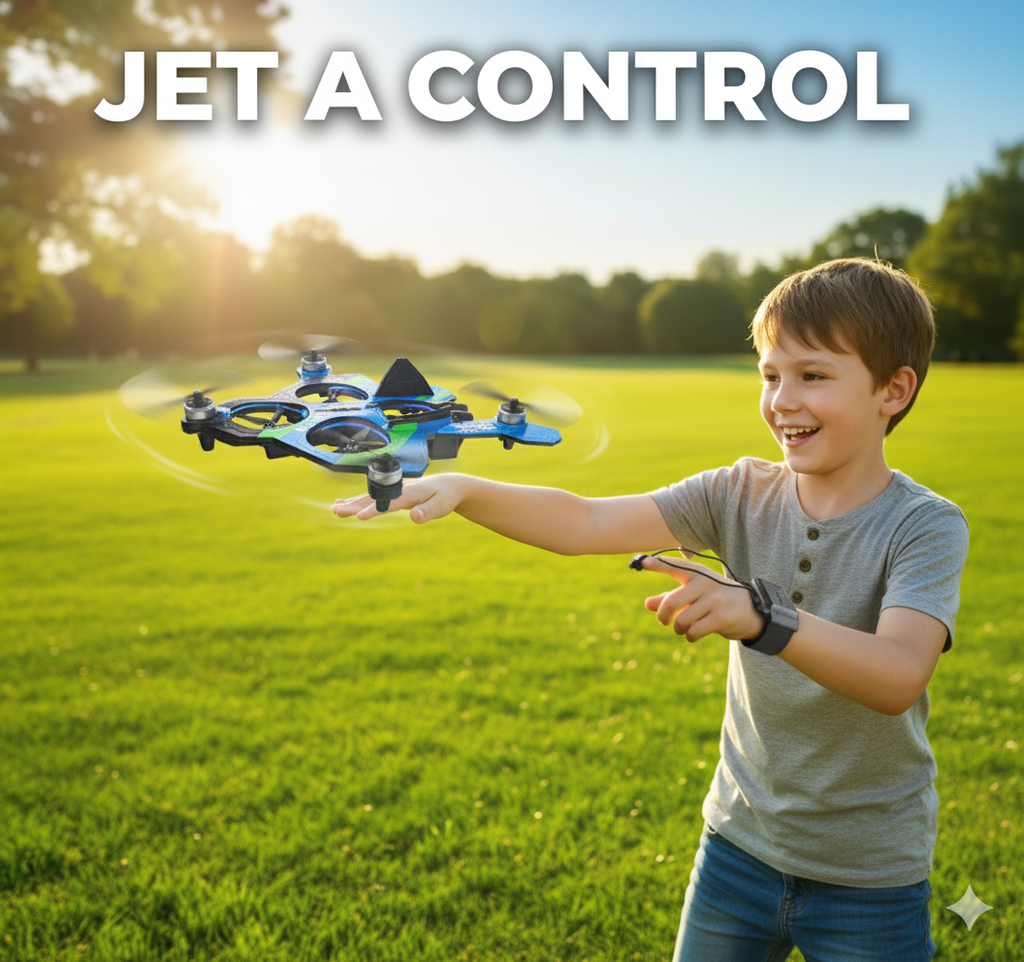 JET VOLADOR, CON SENSOR EN LAS MANOS🔥