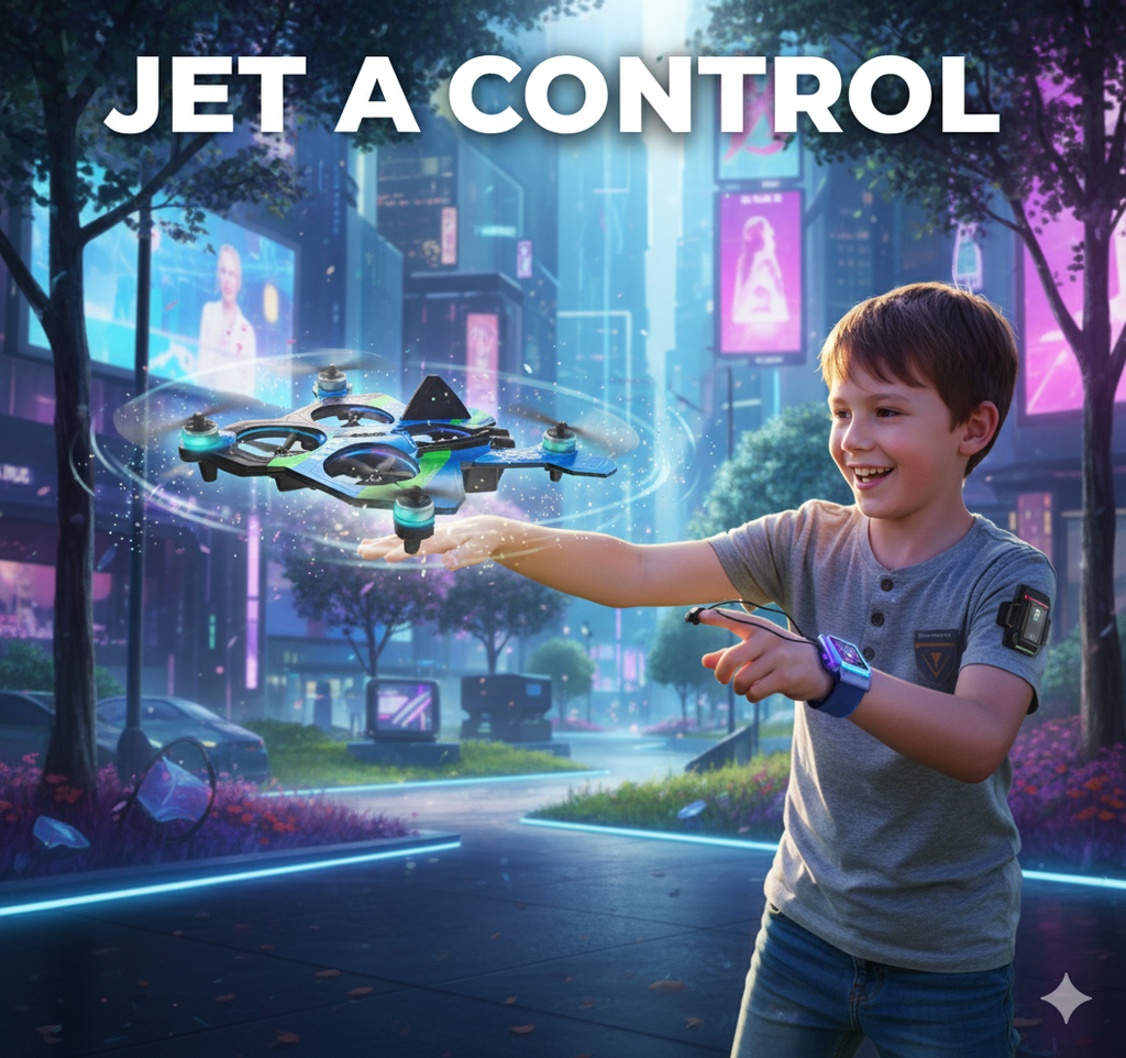 JET VOLADOR, CON SENSOR EN LAS MANOS🔥