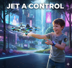 JET VOLADOR, CON SENSOR EN LAS MANOS🔥