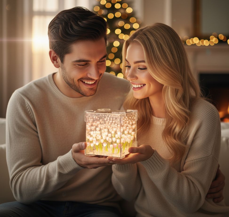 LAMPARA TULIPANES CUADRADA A2503-934